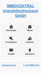 Mobile Screenshot of immocentral.at